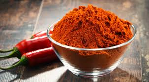 Dry red chilli powder