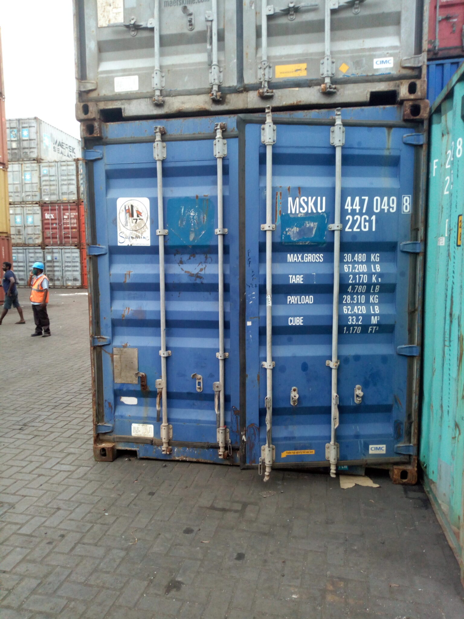 CFS Stuffed Container